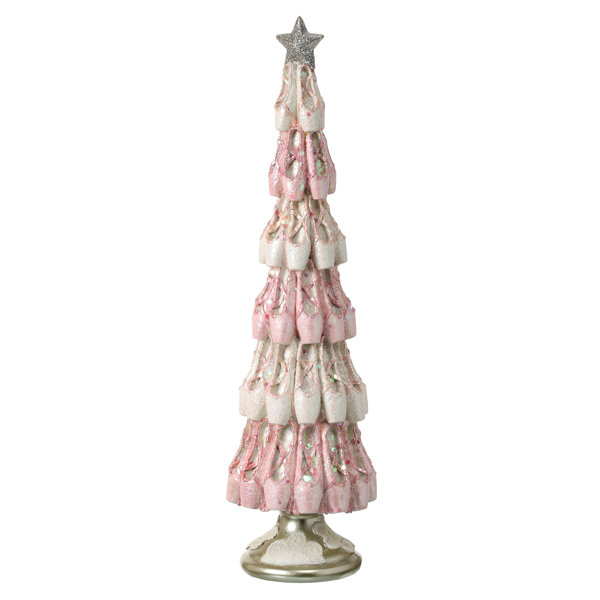 The Holiday Aisle® Sweet Dreams Ballerina Shoe Tree Decorative Accent
